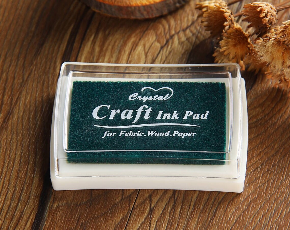 Craft Ink Pad Waterproof Stamp Ink Pad Stamp Pad on Wood Etsy
