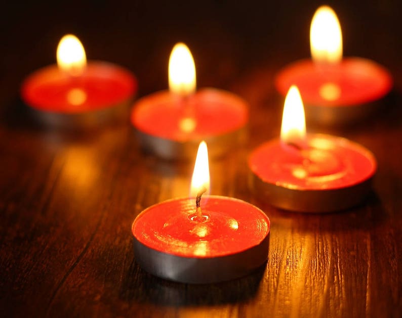 Red Candle melting sealing wax Wax Candle 2 Pcs Etsy