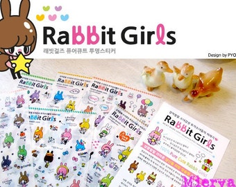 Korean Sticker Set Diary Sticker Deco Sticker 6 - Etsy