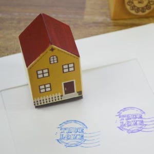 1 Piece Love House Stamp - Rubber Stamp - Diary Stamp - Style 2 - Etsy