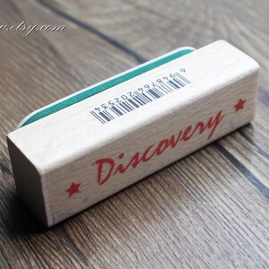 1 Piece High Quality English Whisper Stamp - Rubber Stamp - Diary Stamp - Wood Stamp - Filofax - Discovery