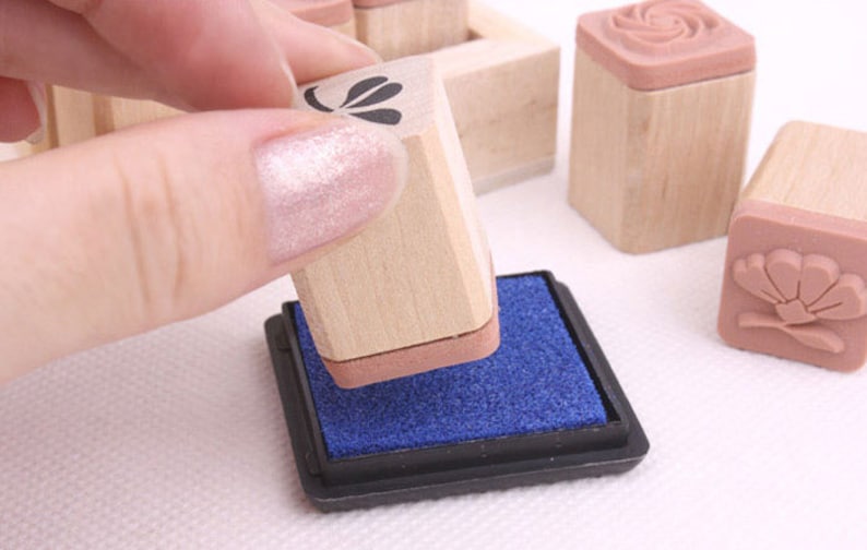 15 Colors Ink Pad Set Stamp Ink Pad Stamp Pad EM62350 Etsy