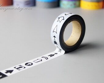 Ruban adhésif japonais en Washi : rouleau de ruban de masquage décoratif