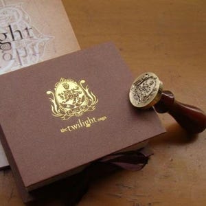 Juego de sellos de cera Twilight - Sellos Euro Vintage - Sello de cera para sellar - Serie Vampire