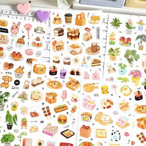 Stickers Daily Objects - leuke cartoonstickers - dagboekstickers - 2 vellen