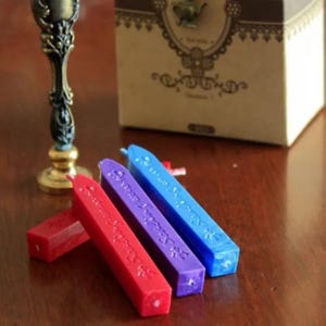 Sealing Wax Stick with Wick - Stamp Wax - 9cm