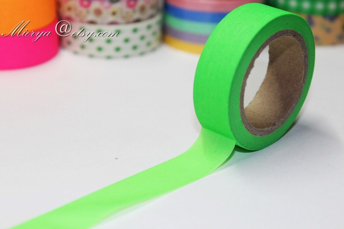 Japanese Washi Tape Masking Tape Paper Tape Washi Paper Etsy