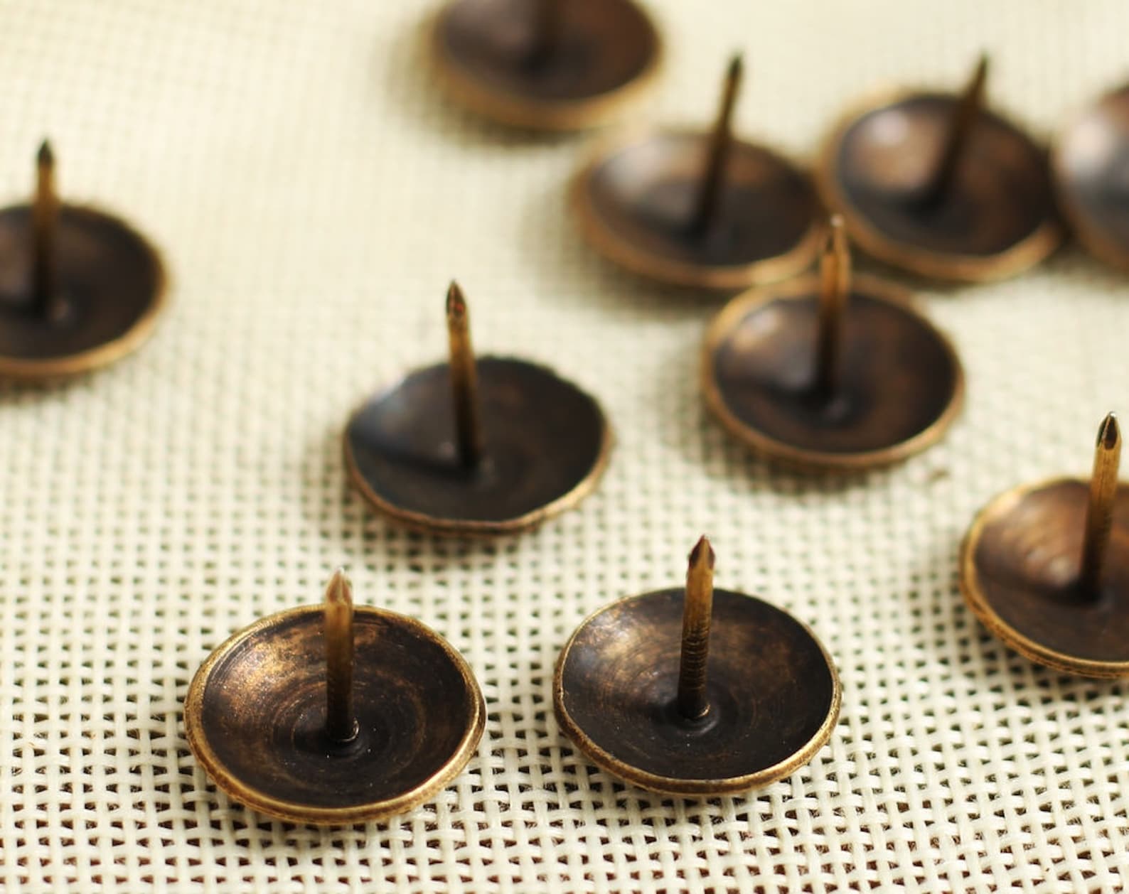 20 PCS Vintage Metal Push Pins Iron Push Pin Thumbtack Etsy