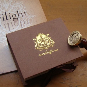 Twilight Wax Seals Stamp Set  - Euro Vintage Seals - Sealing Wax Seal - Vampire Series - EMS62444