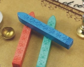 Sealing Wax Sticks - WITHOUT Wick - 3 Pieces
