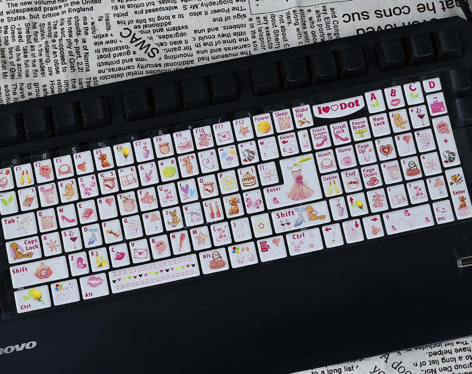 3D Foam Keyboard Sticker DIY Desktop Keyboard Decal Common Use Etsy