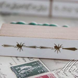 Korean Lace Rubber Stamp - Flower Deco Stamp