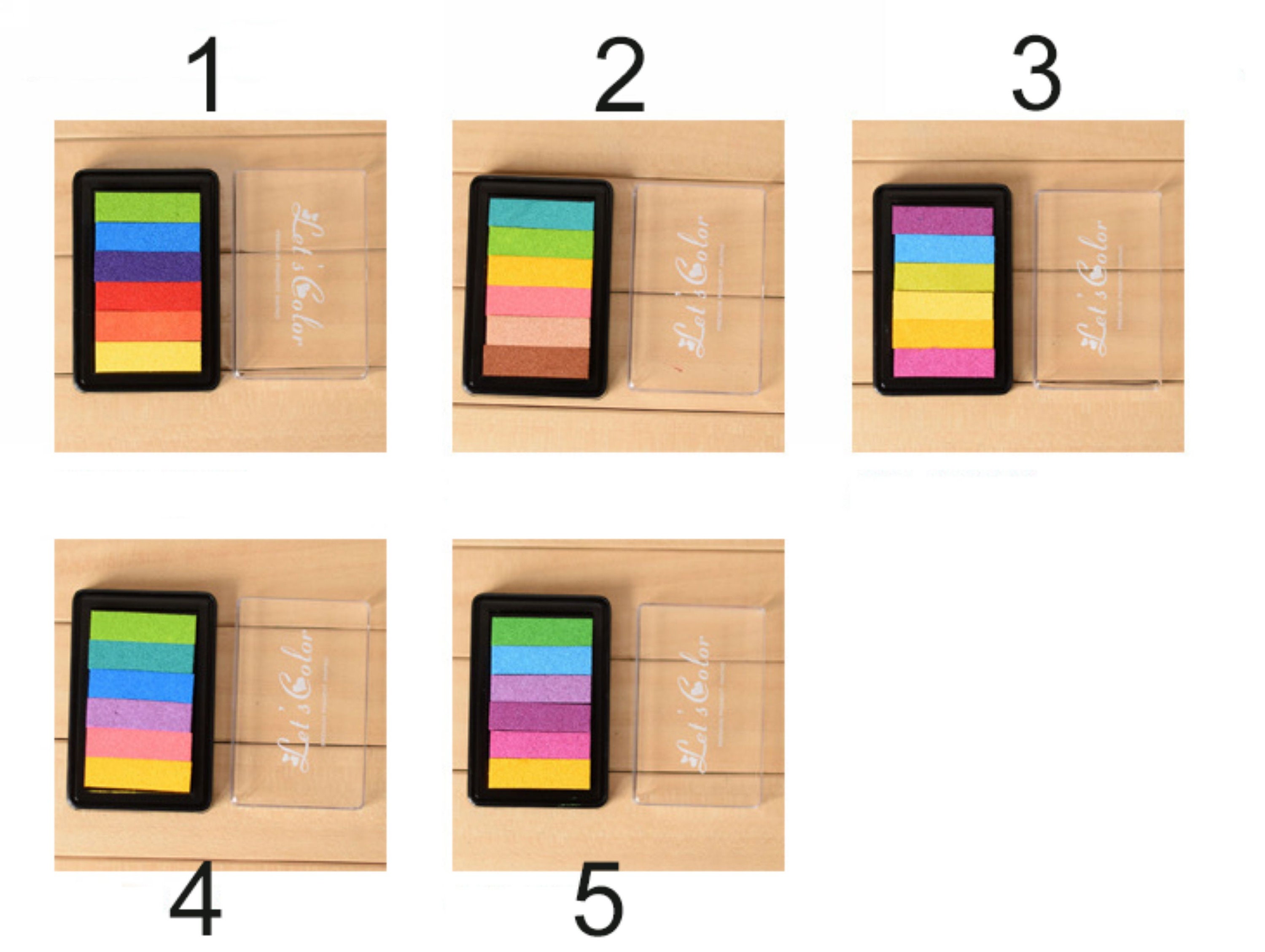 Kit Applicatori Inchiostro Craftelier - 2 Applicatori + 5 Tamponi Per Scrapbooking E Card Making - Foto 4