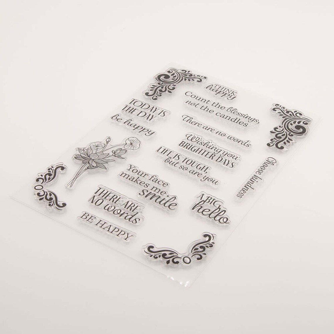 Clear Stamp Transparent Silicone Stamp Soft Rubber Stamp Etsy Canada