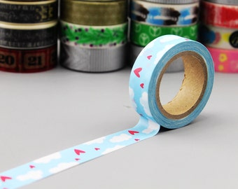 Japanese Washi Masking Tape: 15mm Decorative Paper Tape
