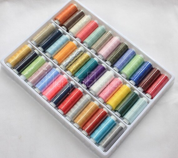 39 Rolls High Quality Sewing Threads Polyester Yarns Sewn Etsy
