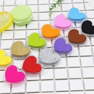 Stempelkussen Small Love Heart - Candy Color Stempelkussen - Rubberstempelinkt - 12 kleuren beschikbaar