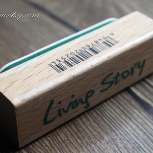 1 Piece High Quality English Whisper Stamp - Rubber Stamp - Diary Stamp - Wood Stamp - Filofax - Living Story