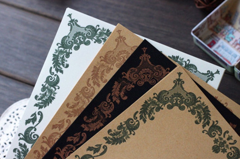 High quality writing paper and envelopes image