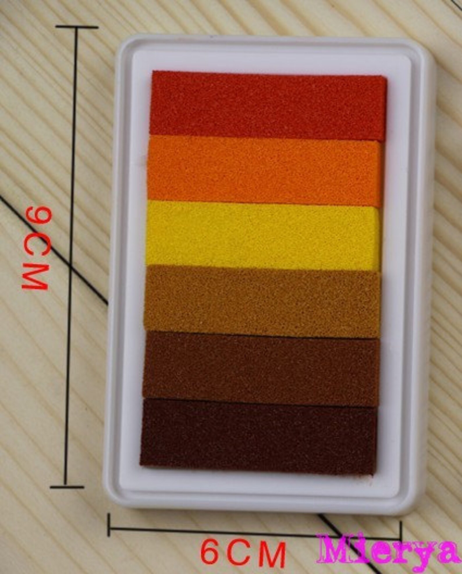 1 Piece Big Size Craft Ink Pad Stamp Ink Pad Stamp Pad Etsy