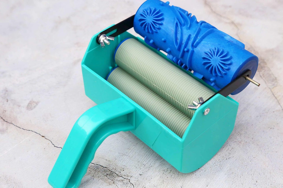 Patterned Paint Roller Applicator Ver. 2, Wall Applicator Etsy