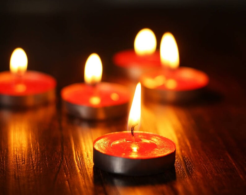 Red Candle melting sealing wax Wax Candle 2 Pcs Etsy