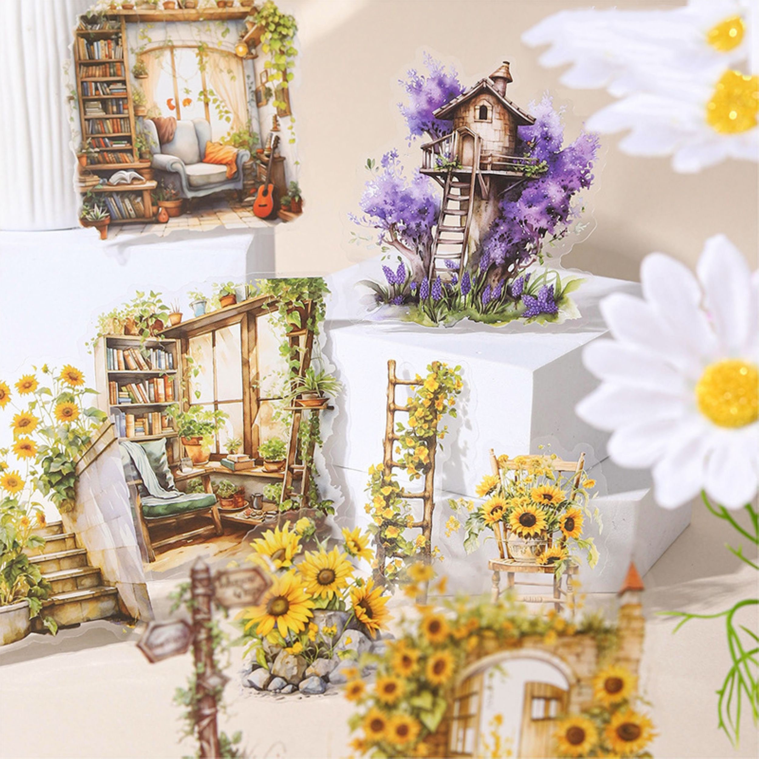 Victorian Garden Stickers アンティーク　シール Victorian Trading 50 Gothic Spooky Apothecary Label Planner