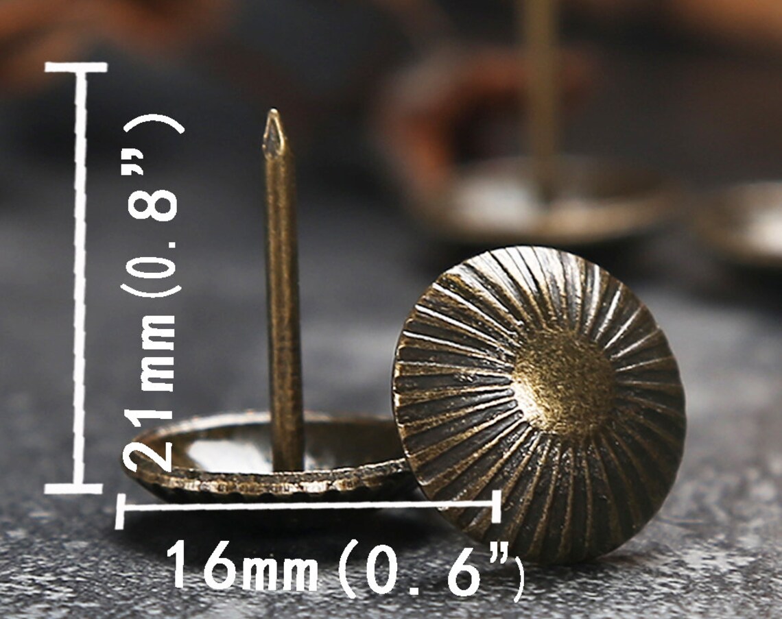 5 PCS Vintage Metal Push Pins Iron Push Pin Thumbtack Etsy