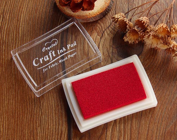 Craft Ink Pad Stamp Ink Pad Stamp Pad Red-em62302 