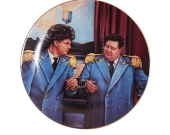 Jackie Gleason Hamilton Collection The Only way to Travel Plate 3526A Honeymoon