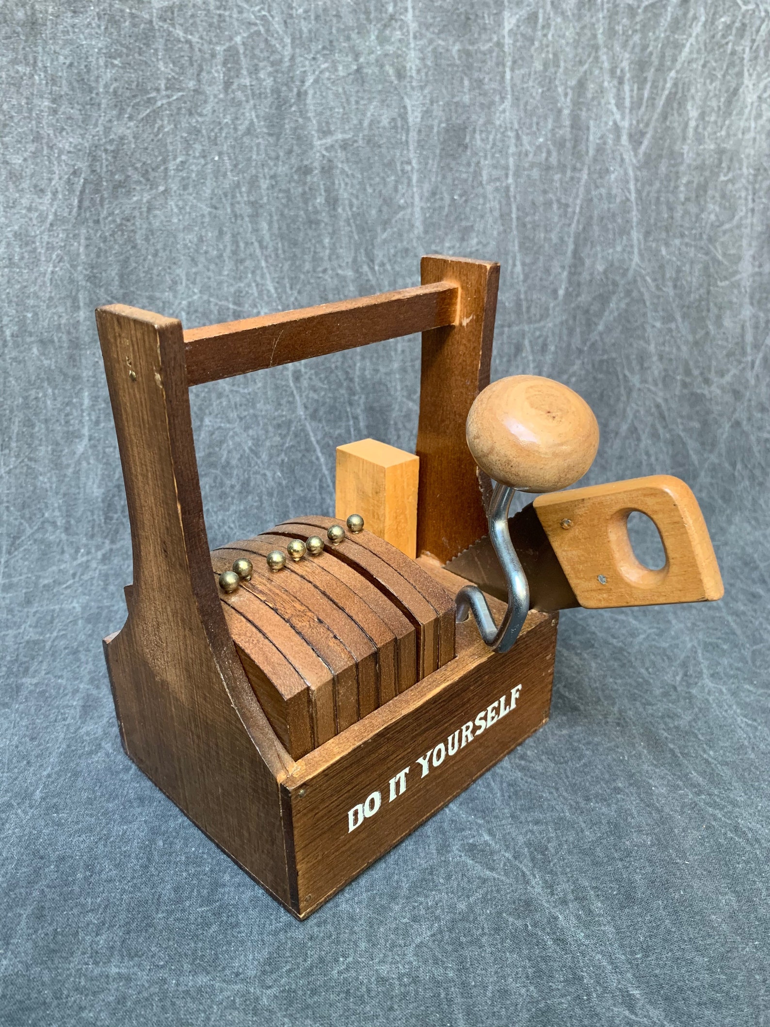 60s Barware Drink Coasters Do It Yourself Toolbox Etsy