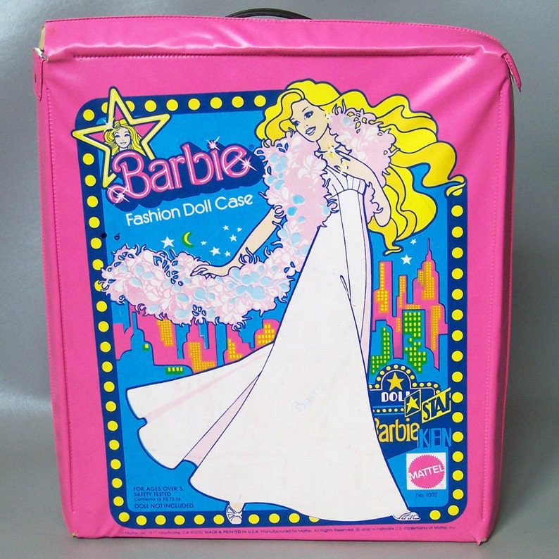 Vintage 1977 Barbie Doll Case Etsy