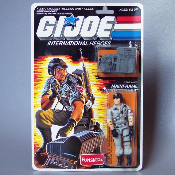 GI Joe Body Part 1986 MainFrame Legs C8.5 Very Good
