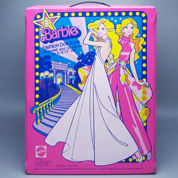 barbie fashion doll trunk 1977