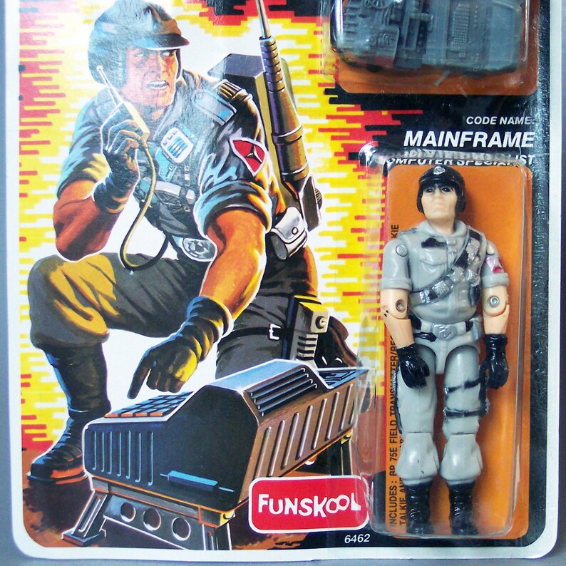 GI Joe Body Part 1986 MainFrame Legs C8.5 Very Good