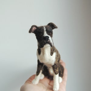Custom Made Felt Dog, Boxer Dog or any other breed - made to order