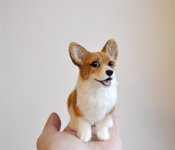 Custom Made Dog Portrait Welsh Corgi 
