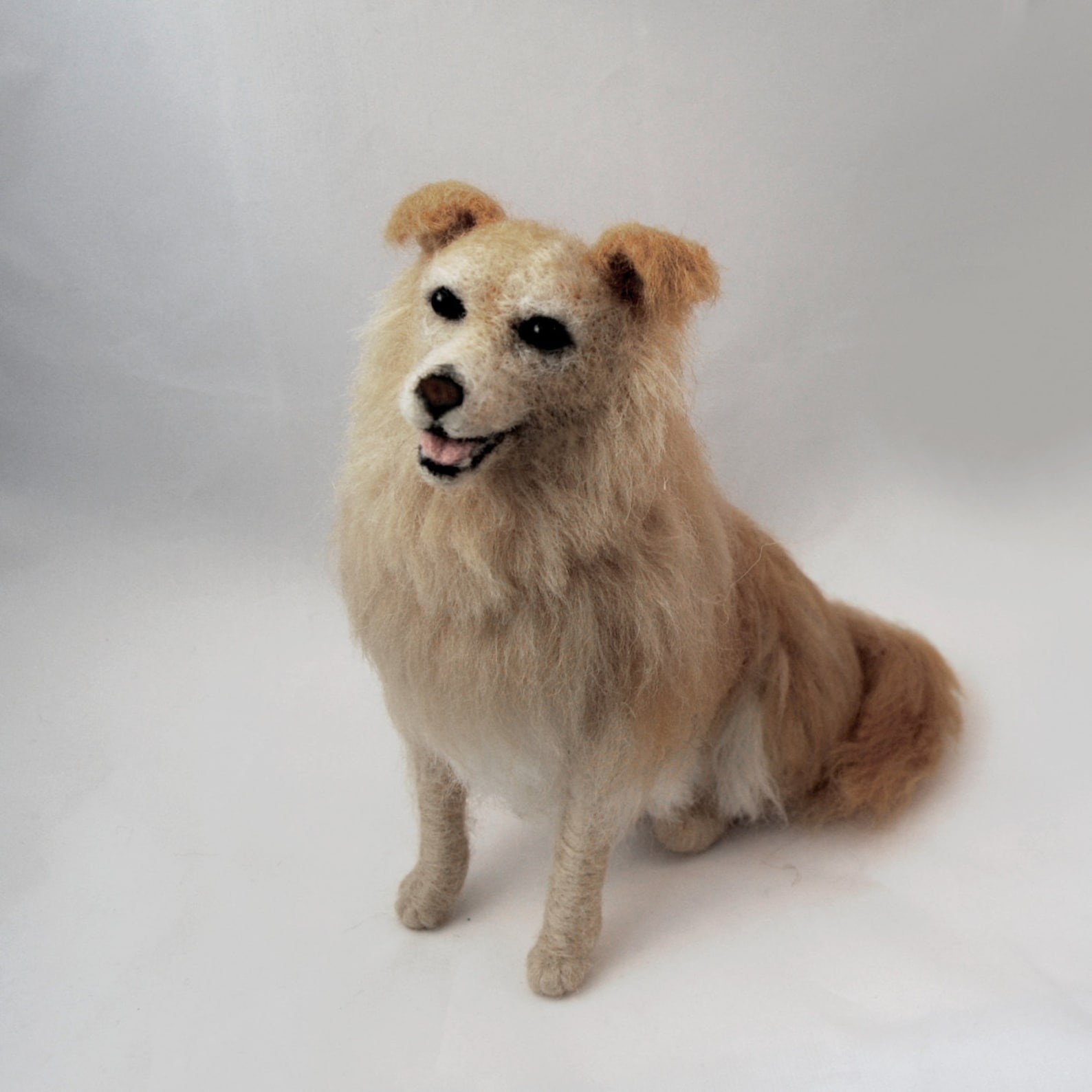 Australian Shepherd Needle Felted Dog Pet Portrait English Etsy