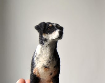 Catahoula, Custom Needle Felted Dog - will be made from photos