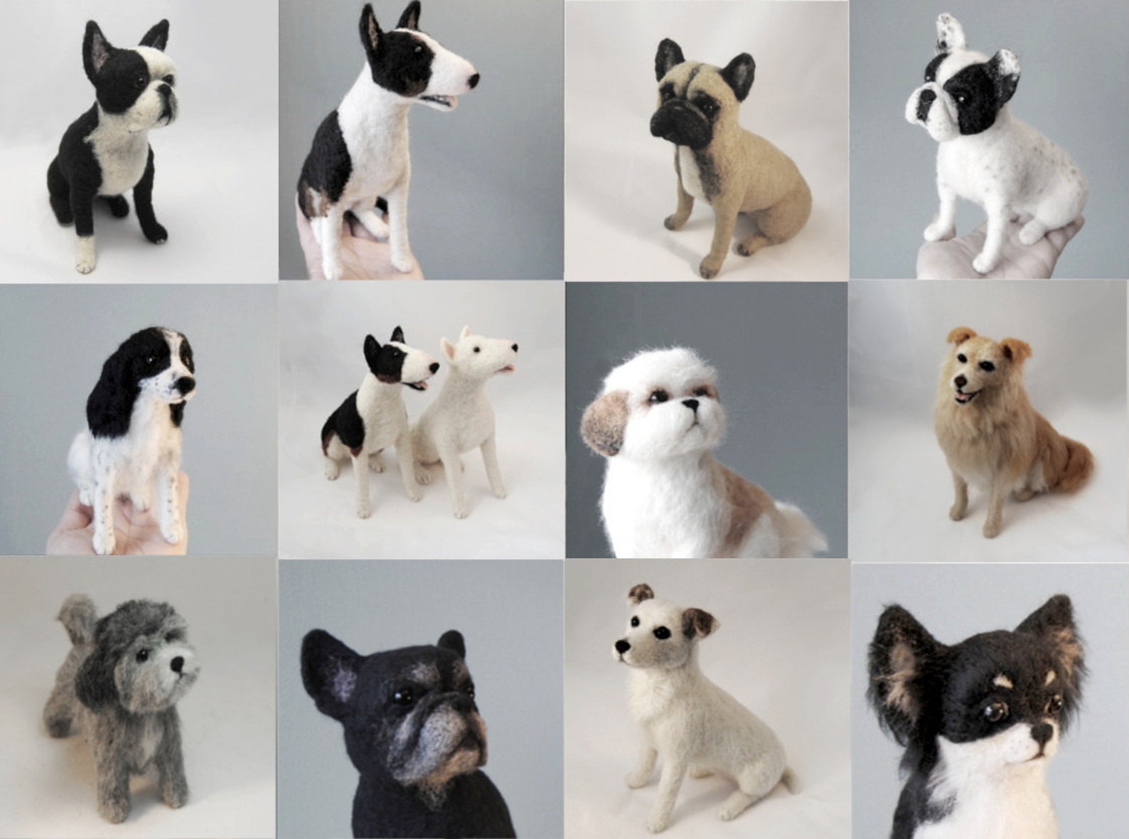 Needle Felted Poodle, Custom Made Dog; Poodle, Labradoodle, Cockapoo or ...
