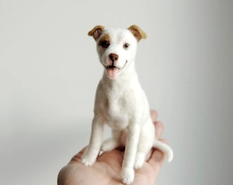 Custom Made Felt Dog, Pit Bull Terrier or any other breed - made to order