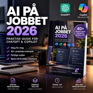 AI at Work 2026 | Practical Guide to ChatGPT & Copilot | AI for Beginners | Digital PDF