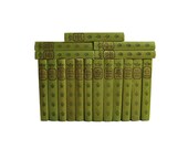 Antique Book Set The French Classical Romances Set of 17 Edmund Gosse 1902 Antique Translated Into English French Farmhouse Shabby Cottage