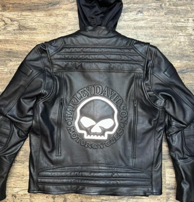 k-14R Harley-Davidson スカルロゴ ジャケット Harley Davidson Skull Jacket - Etsy