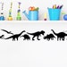 Triceratops Dinosaur Vinyl Decal For Boy's Or Girl's