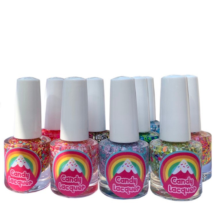 Scream Queen Handmade Glitter Nail Polish 10 Free Vegan Etsy