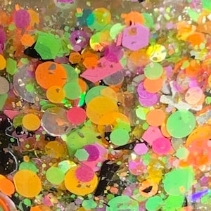 Bubble, Bubble - Handmade  Glitter Nail Polishes - 21-Free, Vegan, Cruelty-Free