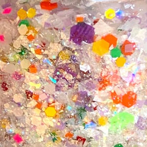 Ice Pops - Handmade  Glitter Nail Polish - 21-Free, Vegan, Cruelty-Free