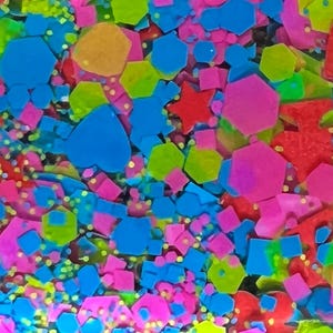 Neon Rabbit - Handmade  Glitter Nail Polish - 21-Free, Vegan, Cruelty-Free
