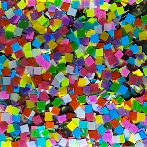 Bunny Blocks - Handmade  Glitter Nail Polish - 21-Free, Vegan, Cruelty-Free